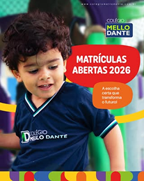 Publicação do Instagram de @colegiomellodante