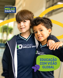 Publicação do Instagram de @colegiomellodante